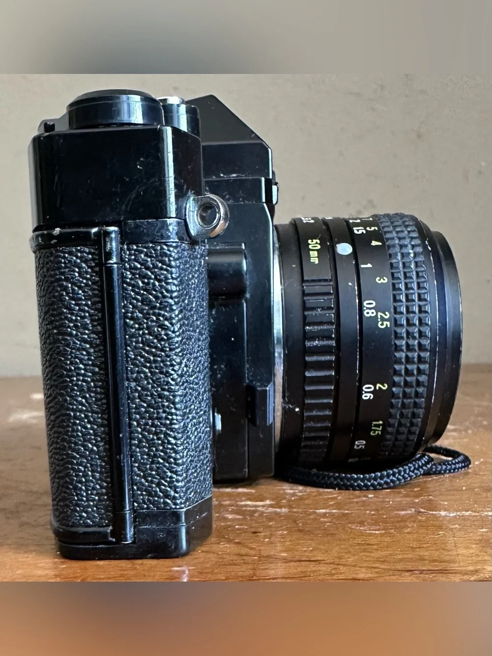 Vintage Ricoh Sears KS500 35mm SLR Film Camera w/50mm Lens Japan